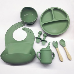 TemuRdNzͯι;߰˼Silicone Baby Feeding Set