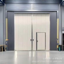 推拉門商鋪車間伸縮門手動平移門滑動門工業電動門