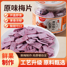 潮農大叔農家原味梅片潮汕特產無核酸甜話梅片果干解饞休閑零食
