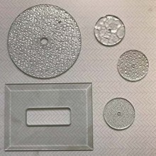 廠家供應銀霞玻璃 鑽石玻璃  海棠花玻璃 切割 打孔 鋼化價格優惠