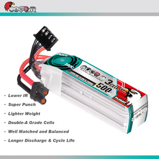 CODDAR 500MAH 3S 11.4V 100C HV߱늳҃wCLIPO