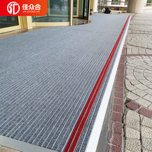 廠家直銷鋁合金地墊商用酒店大門防滑除塵地墊商場門店入口刮泥墊