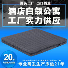 佛山家具席夢思床墊子酒店白領公寓宿舍3d纖維成人1.8m舒適透氣