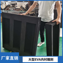 工廠直供eva包裝內襯防震防摔安全防護eva內襯內托可植絨eva內托