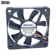 廠家供應 6010散熱風扇 直流12V 24V雙滾珠 三線帶FG信號防水風扇