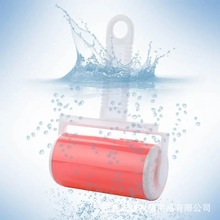 現貨粘毛器滾筒可水洗硅膠除塵衣物沾毛吸除氈毛滾子刷毛衣服去毛