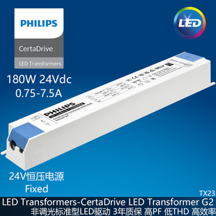 CertaDrive LED Transformer 180W 24VDCG2w24VԴ