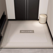 地墊入戶門墊高檔皮革可擦免洗pvc進門腳墊門口耐臟防滑地毯裁剪