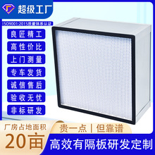 高效過濾器|非標訂做有/無隔板H13  HEPA高效空氣過濾器