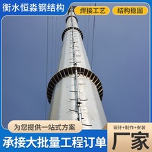 熱浸鋅10KV-220KV電力直線鋼管桿 輸電桿塔鋼桿 河北廠家供應