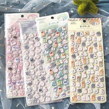 正版幽幽家族可愛小鬼3d立體貼紙兒童獎勵益智手工卡通裝飾手機貼