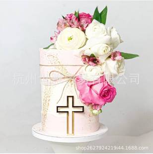 Baptism Cross Cake TopperϴYUʮּɌb