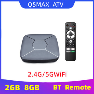 Q5MAX 4K׿WjC픺{2.4G/5Gwifi Android TV OS