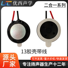 直徑13mm膠殼帶線（定制）喇叭揚聲器智能手機揚聲器帶線
