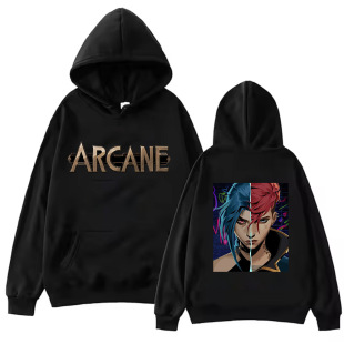 New Jinx Arcane VI Hoodies Arcane Hoodie for Men,women Y2k C