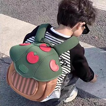 兒童出游小背包2025夏季高級感小眾雙肩包幼兒園可愛蘑菇包小書包