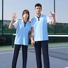 高中生夏季T恤校服套裝短袖班服初中生運動兩件套小學生現貨團購