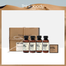 THINKUBODY酒店民宿禮盒裝伴手禮洗發水沐浴露身體乳小樣50ml套裝
