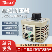 浙江二變TDGC2單相220V調壓器0-250V/300V可調全銅線圈家電設備