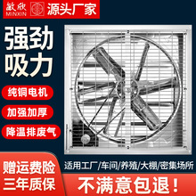 敏欣工廠加厚通風換氣扇設備排氣扇大功率負壓風機工業用排風扇