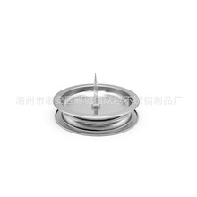 香薰艾條底座 插熏香艾條不銹鋼接灰盤 插艾灸工具艾草條支架批發