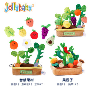 Jollybaby新生兒寶寶啟蒙早教教具科教過家家玩具0-1歲 益智