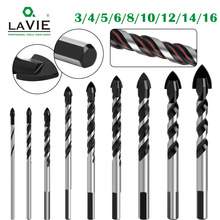 多功能霸王鑽三角鑽頭黑色單雙槽牆壁陶瓷磚牆瓷磚鐵皮開孔器鑽頭