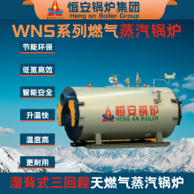 A級鍋爐生產廠家6噸燃氣蒸汽鍋爐卧式單鍋筒燃氣蒸汽鍋爐廠家直供