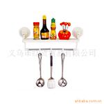 供应603L 浴室厨房两用吸墙置物架挂钩