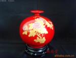 供应中国红瓷德化红瓷富贵红瓷葫芦辣椒