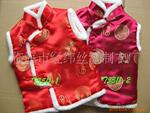 批发新年马甲儿童唐装棉背心 庆生礼服 5511