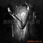 批发手绘装饰印象人物油画YYDX-ZSRW0222