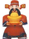 【厂家低价直销】充气财神|大型财神气模|喜庆财神气模