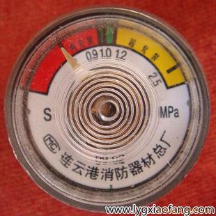 供应灭火器压力表/压力指示器1.0s
