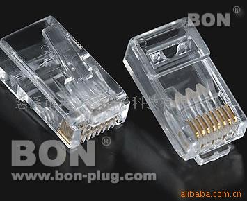 六类单件套水晶头