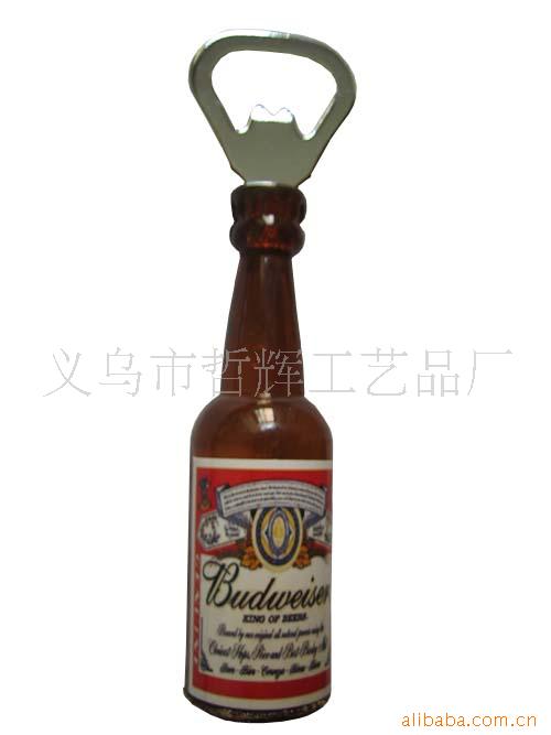 供应啤酒瓶广告开瓶器（压克力啤酒瓶形商标广告开瓶器）哲辉05详情5