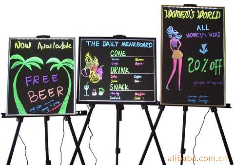 led荧光板三脚架 荧光板专用支架 产品展示架 绘画架