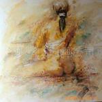 批发手绘抽象装饰人体油画YYDX-ZSRW0169