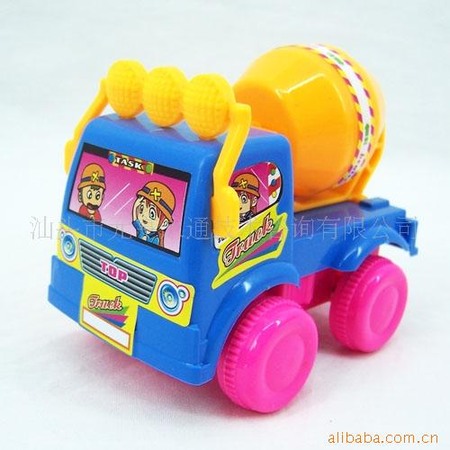 儿童玩具批发 回力工程车 回力玩具车 卡通工程车玩具