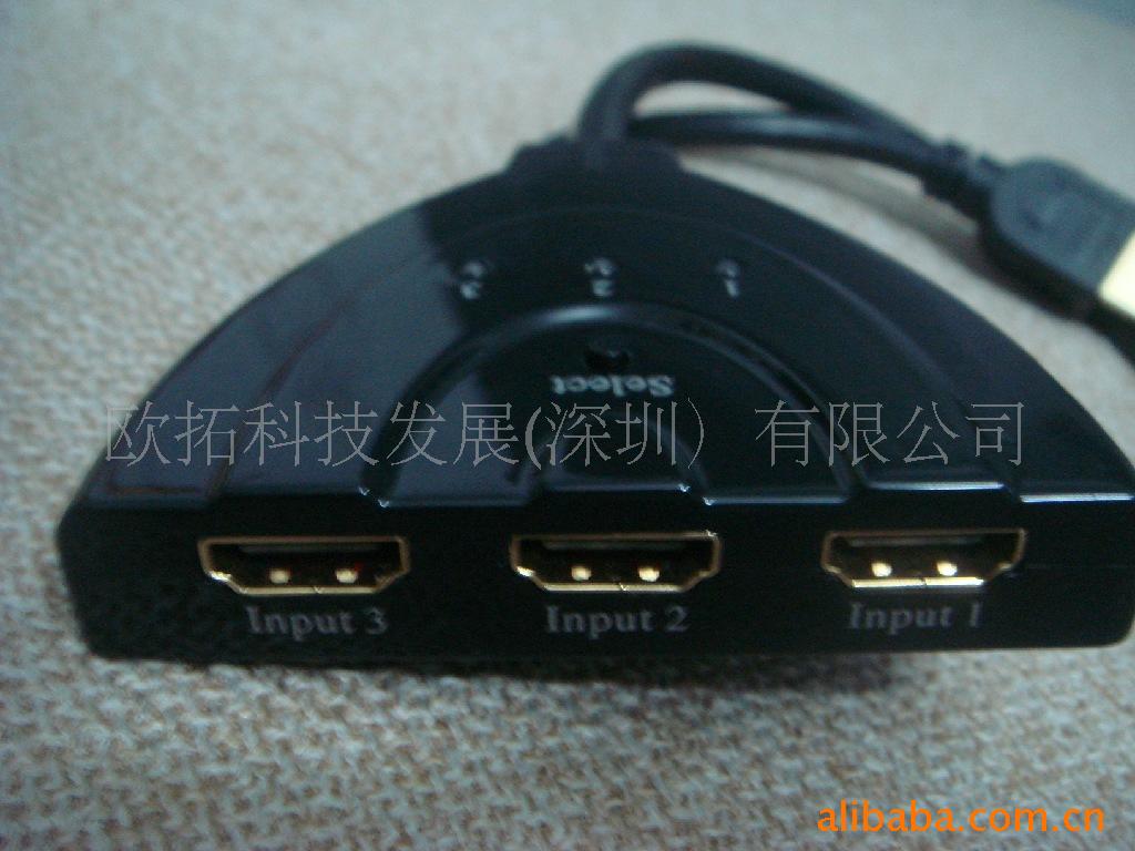 厂家直供迷你hdmi1x3switch迷你hdmi