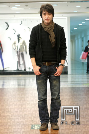 12月北京型男街拍 GG扮酷更有细节观看 男式休闲装 服装潮流 街头 着装打扮 
