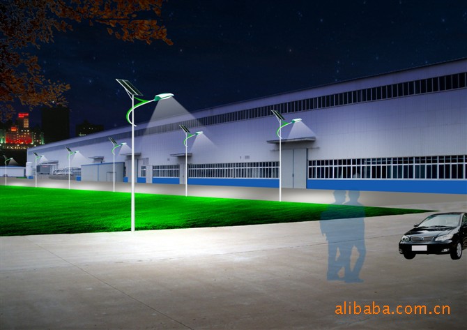 太阳能路灯(厂区照明)-led光源-厂区太阳能路灯-「太阳能灯」-马可波