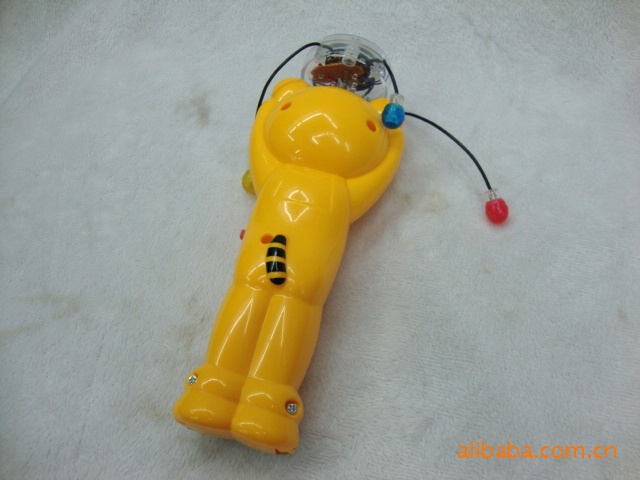 旋转发光荧光棒荧光音乐棒发光棒夜光棒小猫荧光棒 13.00,12.90元/个