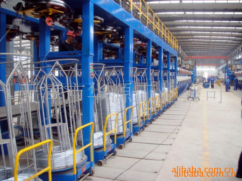 华源工业公司,年产量20万吨,主要生产各种 高中低碳镀锌钢丝,钢丝绳