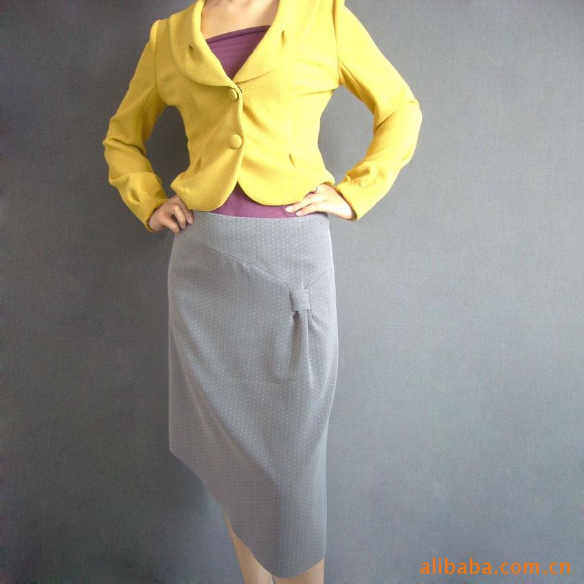 新款热卖【流线式腰节|下摆环扣热卖腰裙】