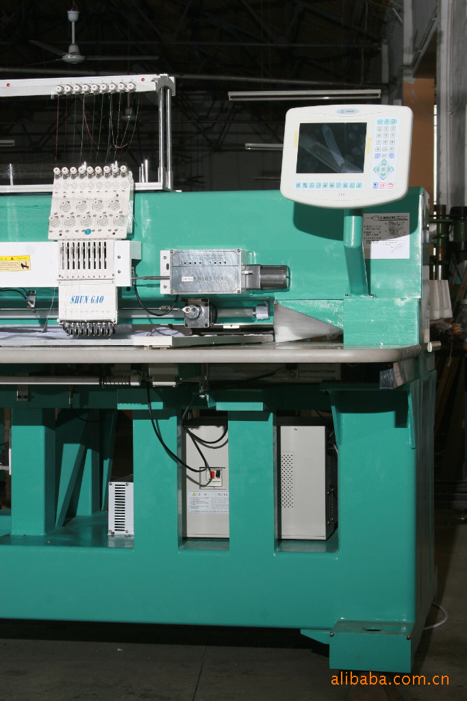 供应电脑绣花机 平绣加盘带绣