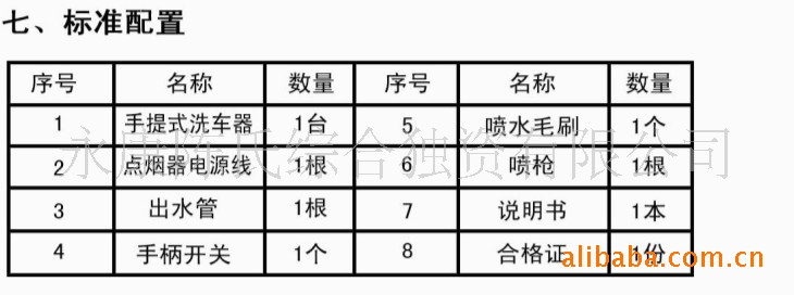 批发 12V 便携式 洗车器 汽车洗车工具 用品