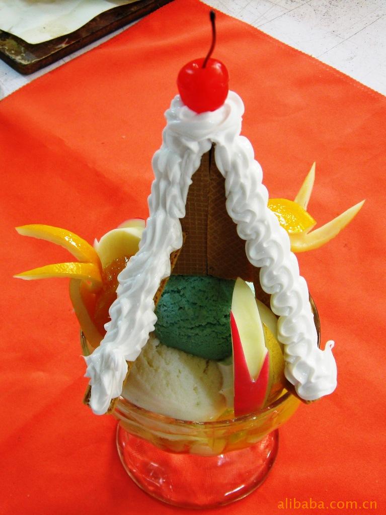 茯茶供应 大量供应仿真模型-冰淇淋模型 蛋糕模型 上海岩井食品模型
