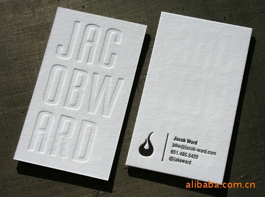 供应高品质环保名片,艺术纸名片,名片印刷制作