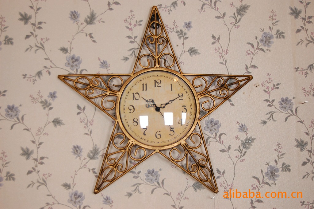 欧式 铁艺 艺术 创意 休闲 挂钟 98.00,93.00,88.00元/件